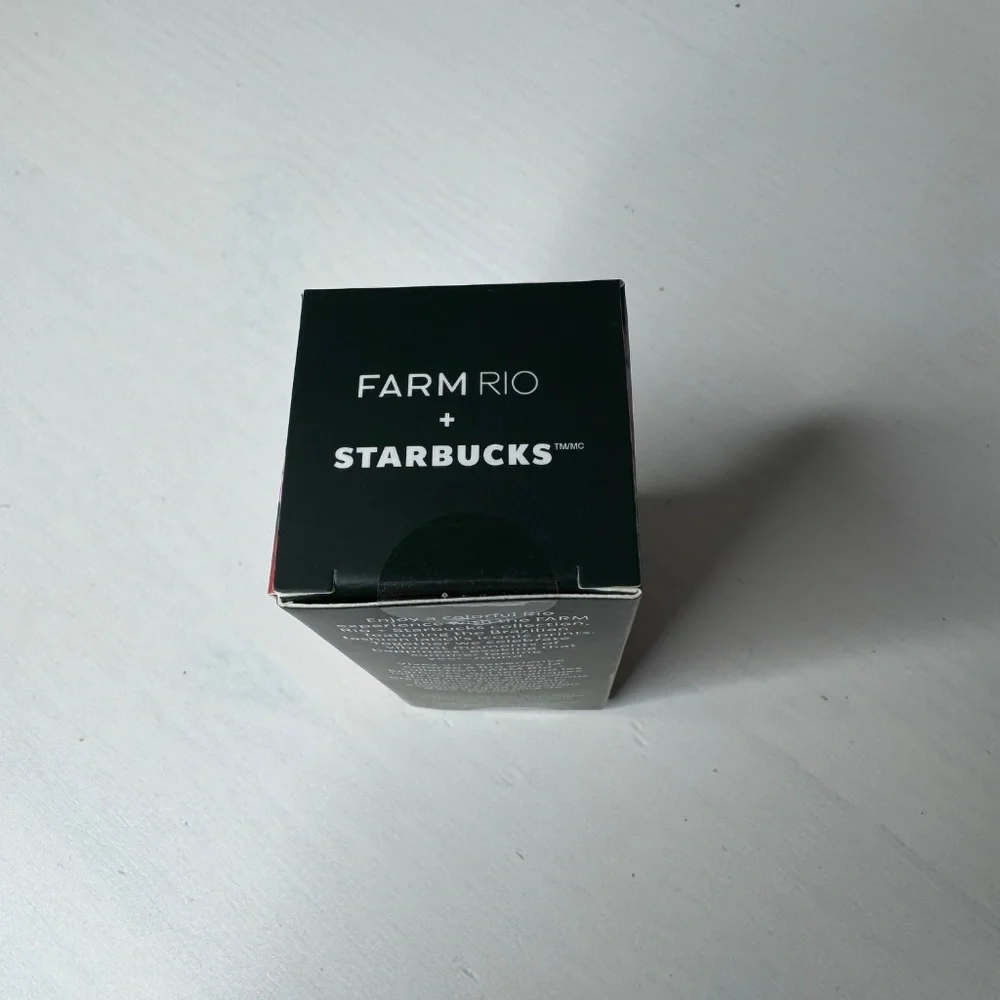 NWT Starbucks x FARM‎ RIO Cold Cup Keychain. Limited edition collaboration